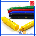 Assorted colors wax material children use rotated neon crayon